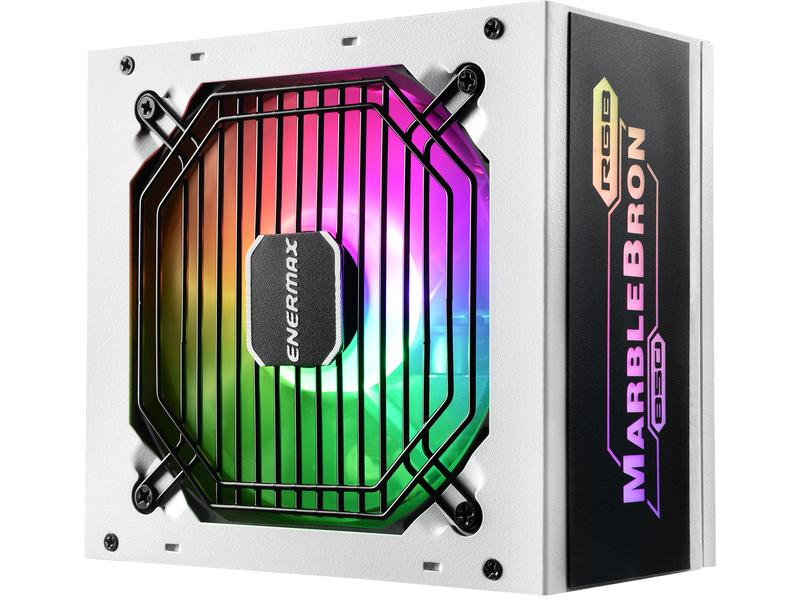 Enermax Netzteil MARBLEBRON 850 W Weiss 850W Bronze-Netzteil mit RGB-Beleuchtung