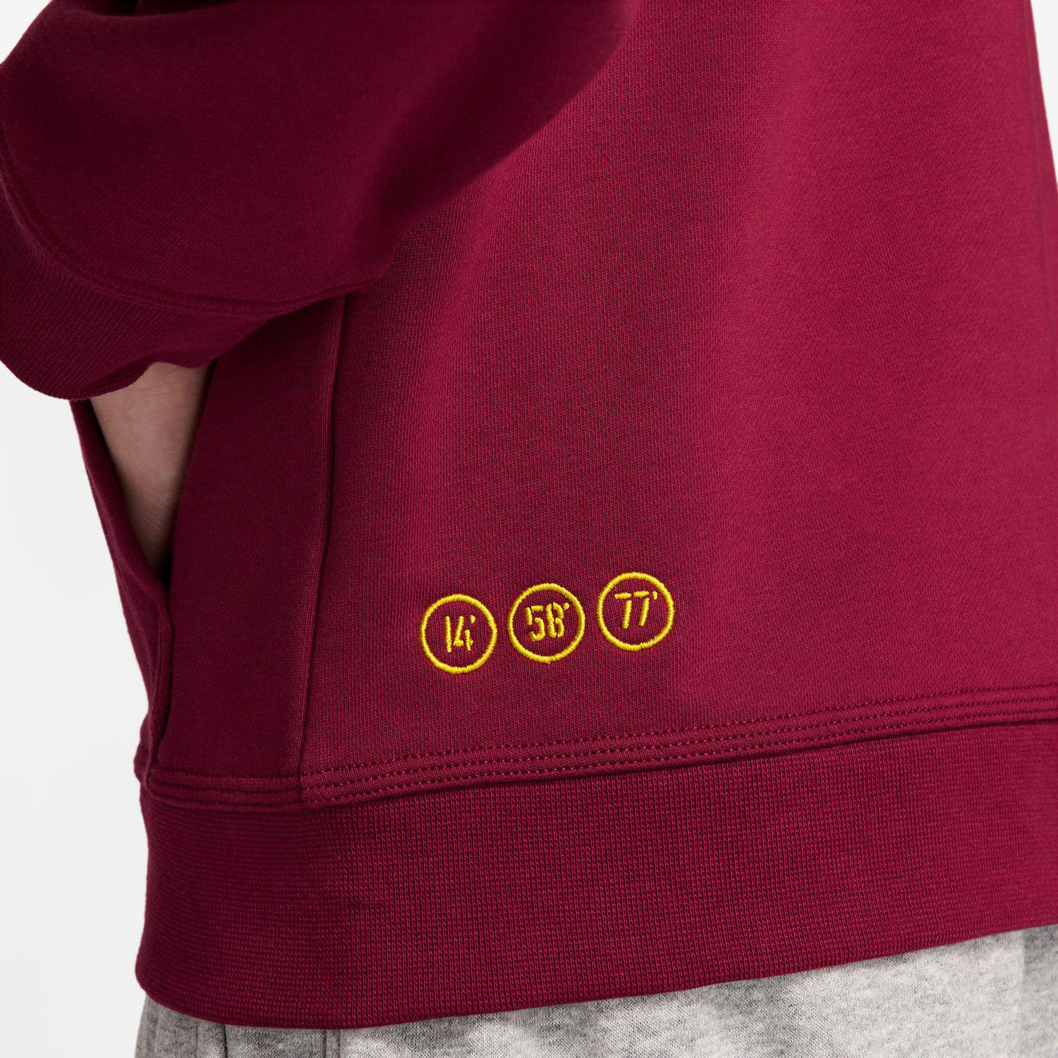 Nike FC Barcelona Club Fleece Full-Zip Hoody Kids