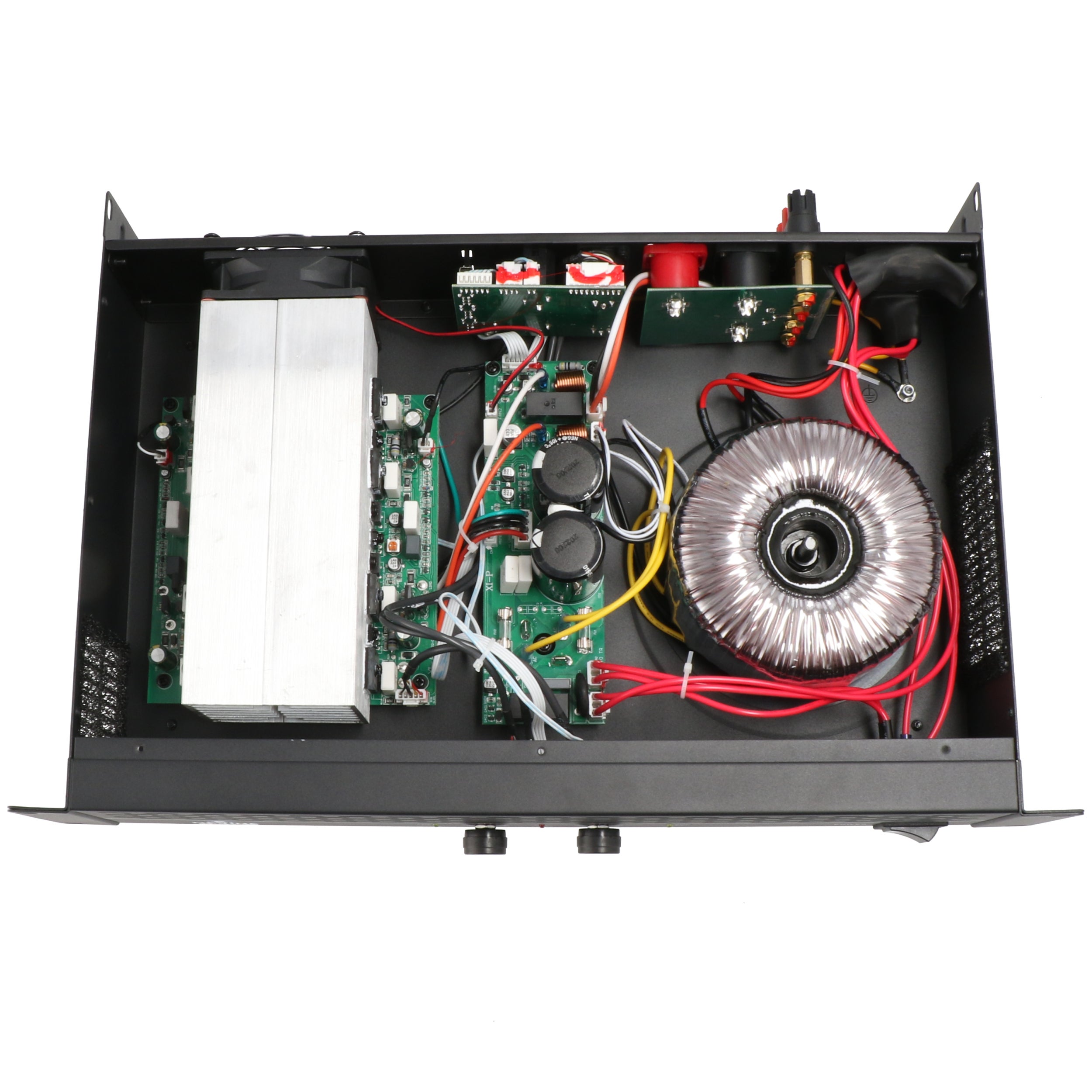 Devine MX-600 2-kanaals PA-eindversterker 2x 300W @ 8 Ohm