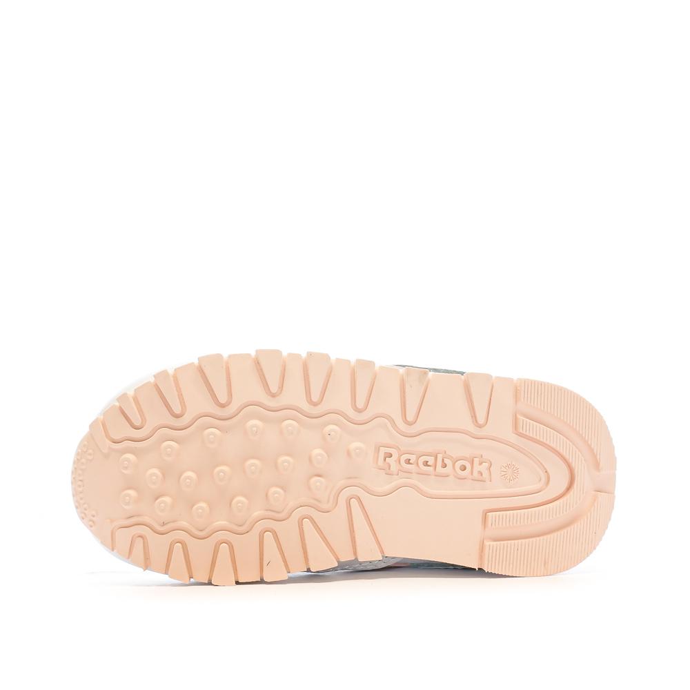 Reebok Baskets Blanches/Rose Fille Reebok Classic Leather 100069854