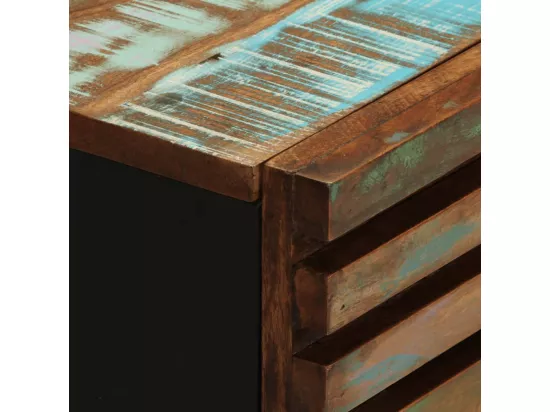Buffet 40x34x75 cm bois d'acacia massif