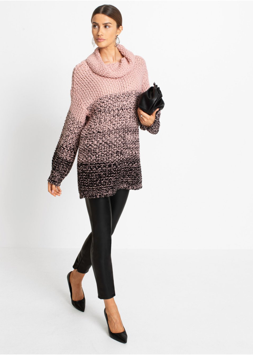 Pull à dégradé de couleurs