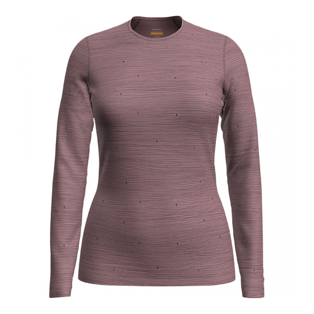 Icebreaker 200 OASIS - Sous-couche Femme crystal/midnight navy/aop
