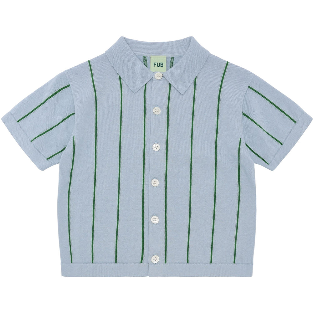 Køb FUB Pale Blue/Pine Skjorte