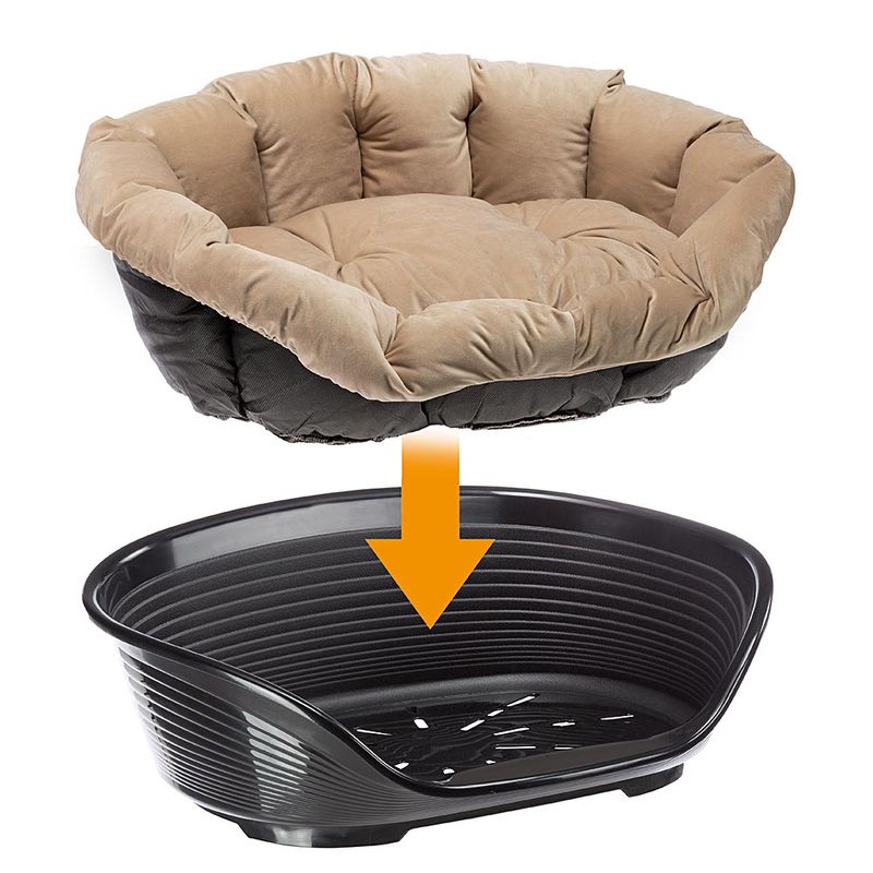 Corbeille Ferplast Siesta Deluxe, noire