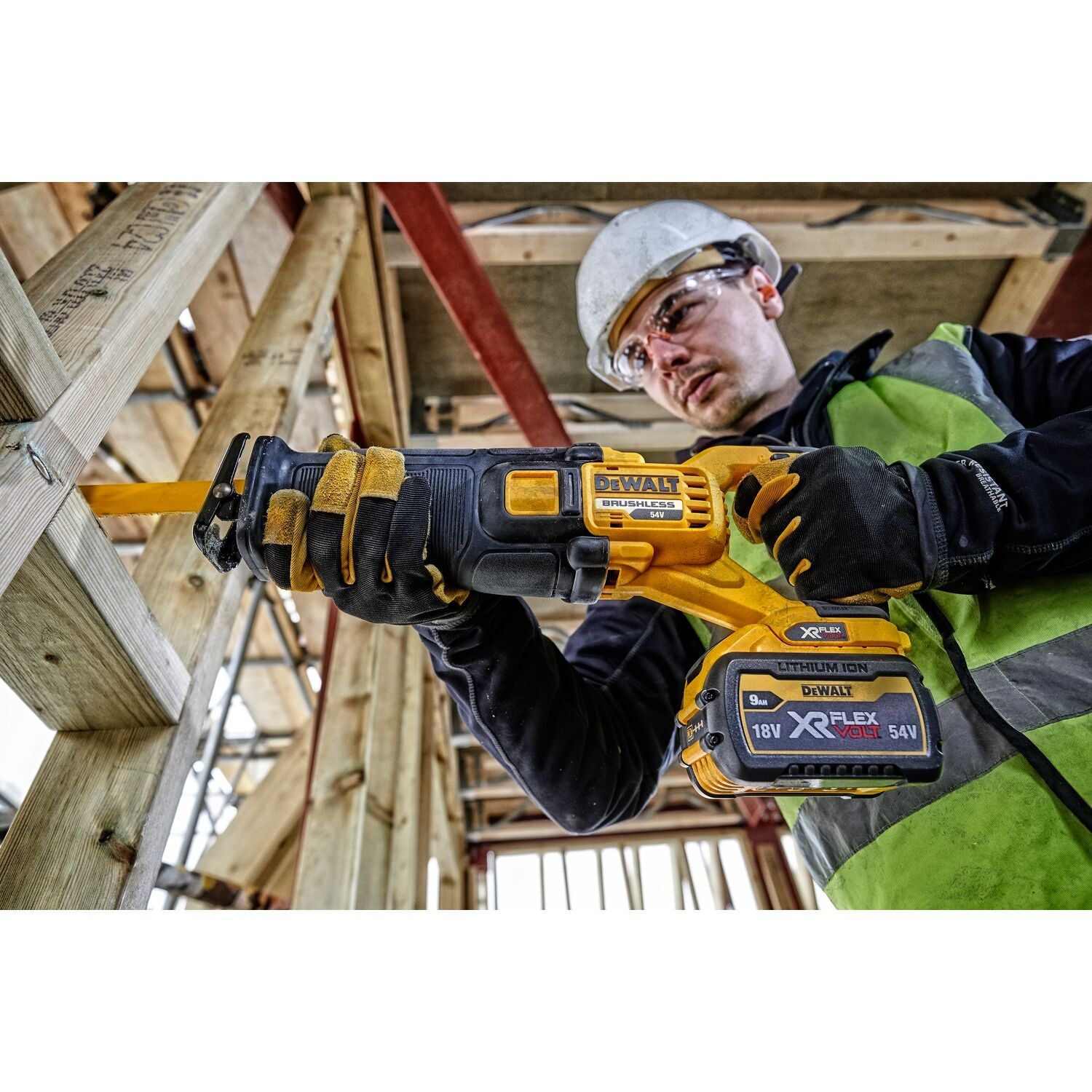 DeWALT DCS389NT Accu Reciprozaag 54V XR FlexVolt Basic Body in TSTAK