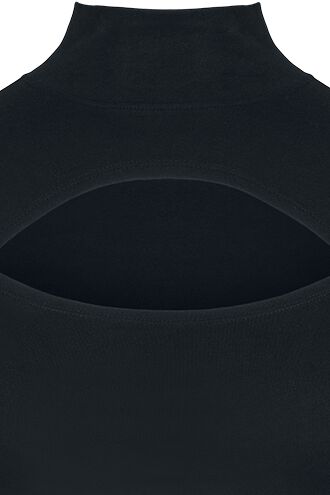 Col Roulé Découpé Manches Longues | Urban Classics T-shirt manches longues