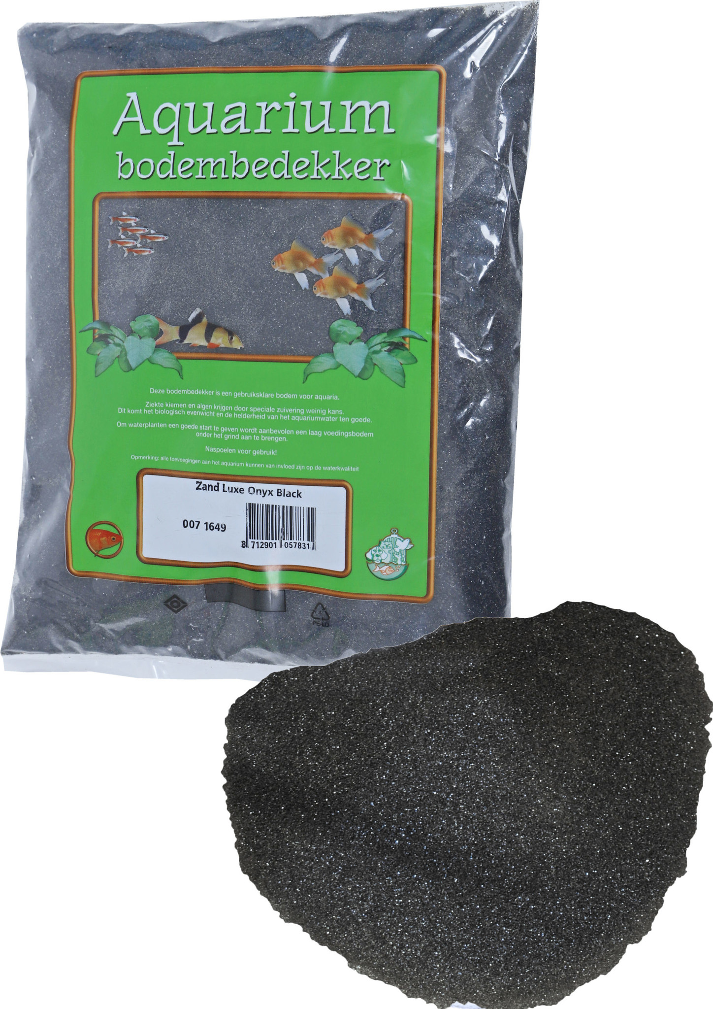 Gebr. de Boon Aquarium Zand Luxe Onyx Black 4KG