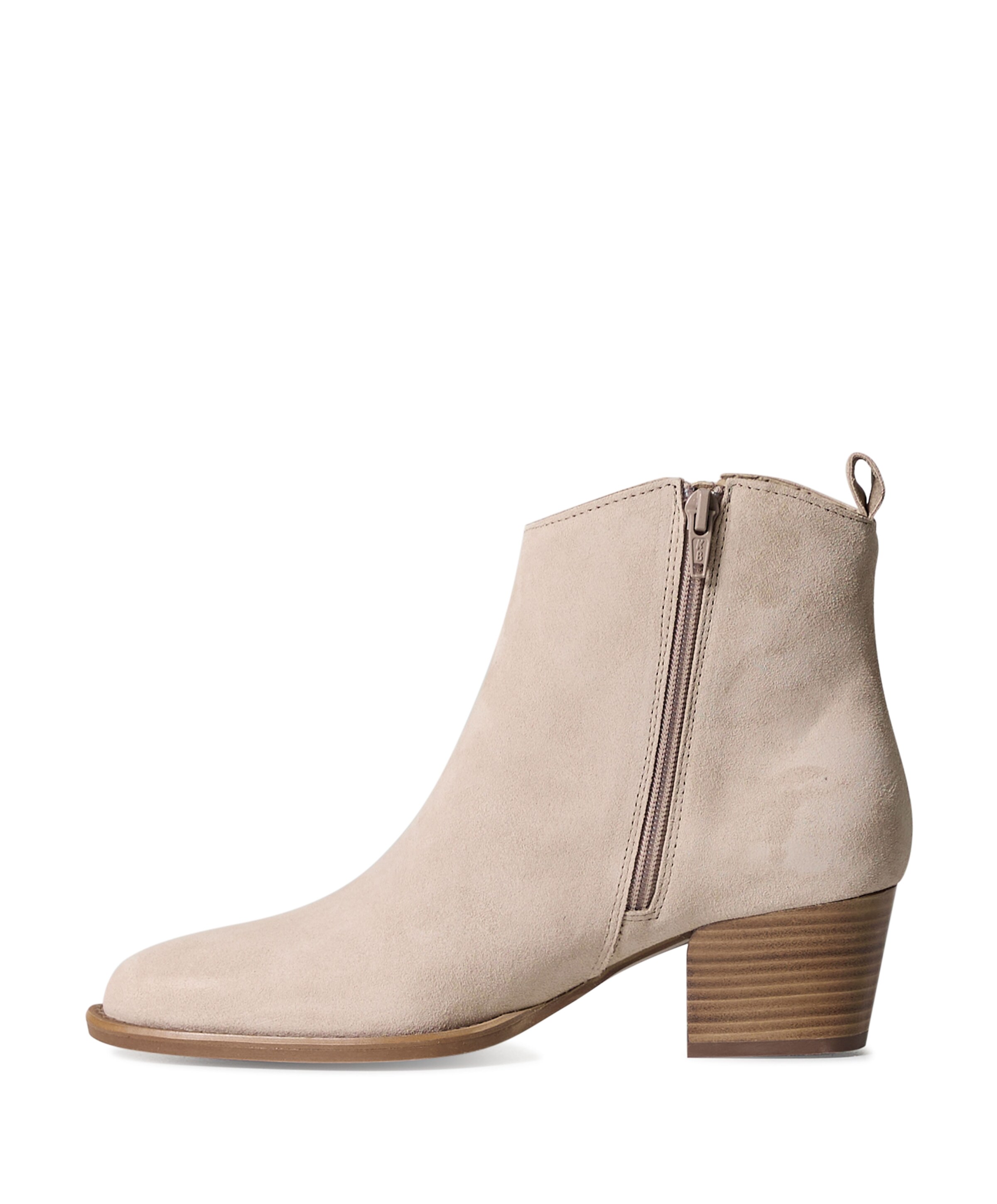 Alpe dames enkellaarzen beige