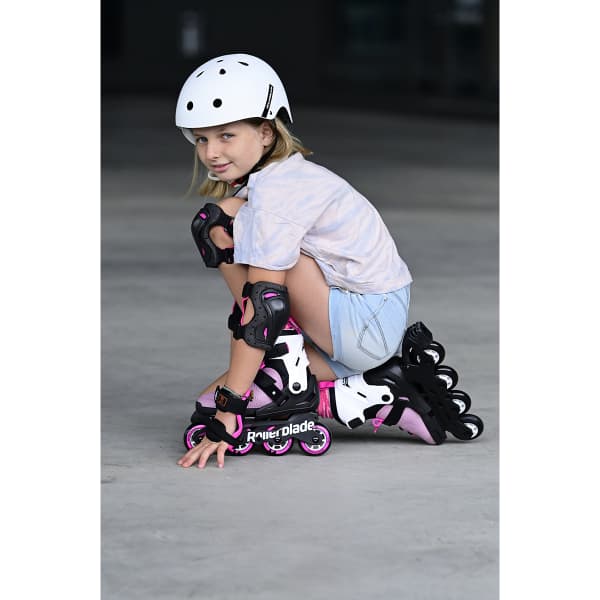 Roller fitness ROLLERBLADE MICROBLADE PINK/WHITE