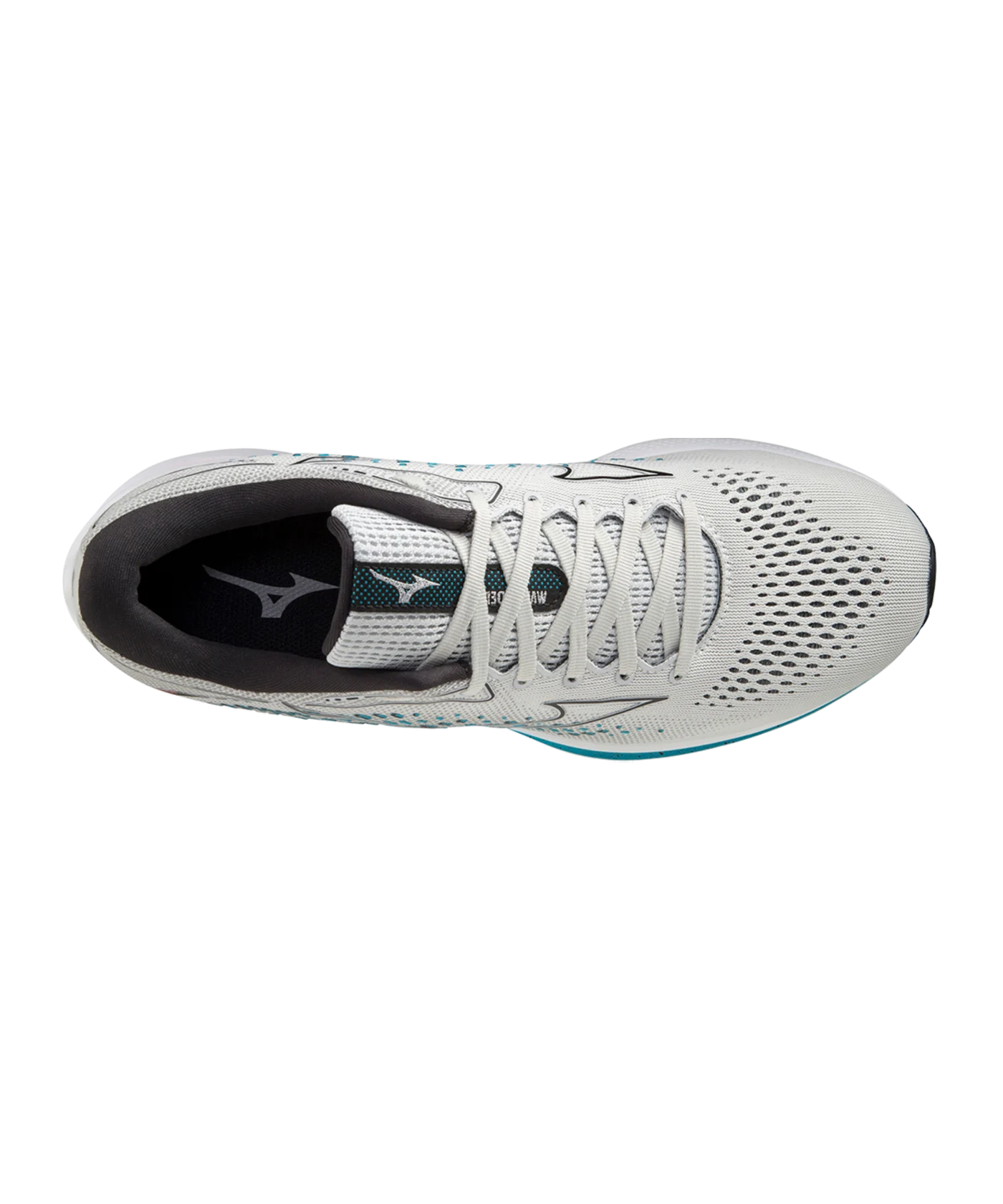 Mizuno Wave Rider 25 Running Grau Blau Rot F09