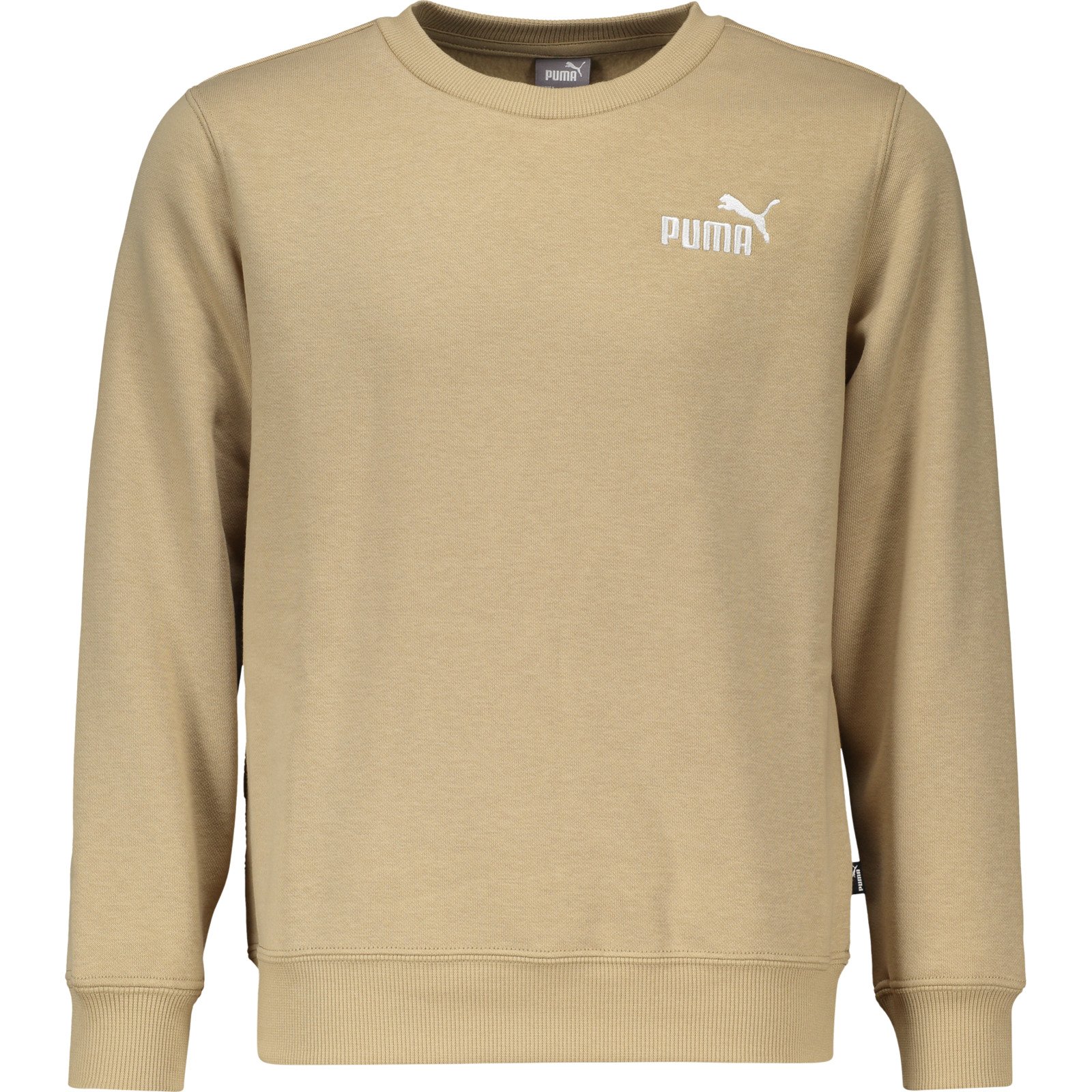 Puma Kinder-Sweatshirt ESS+ Embroidery hellbraun, 140