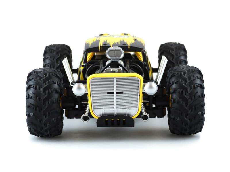 Amewi Steampunk Hotrod Gelb, 1:12, RTR Ferngesteuerter Hotrod