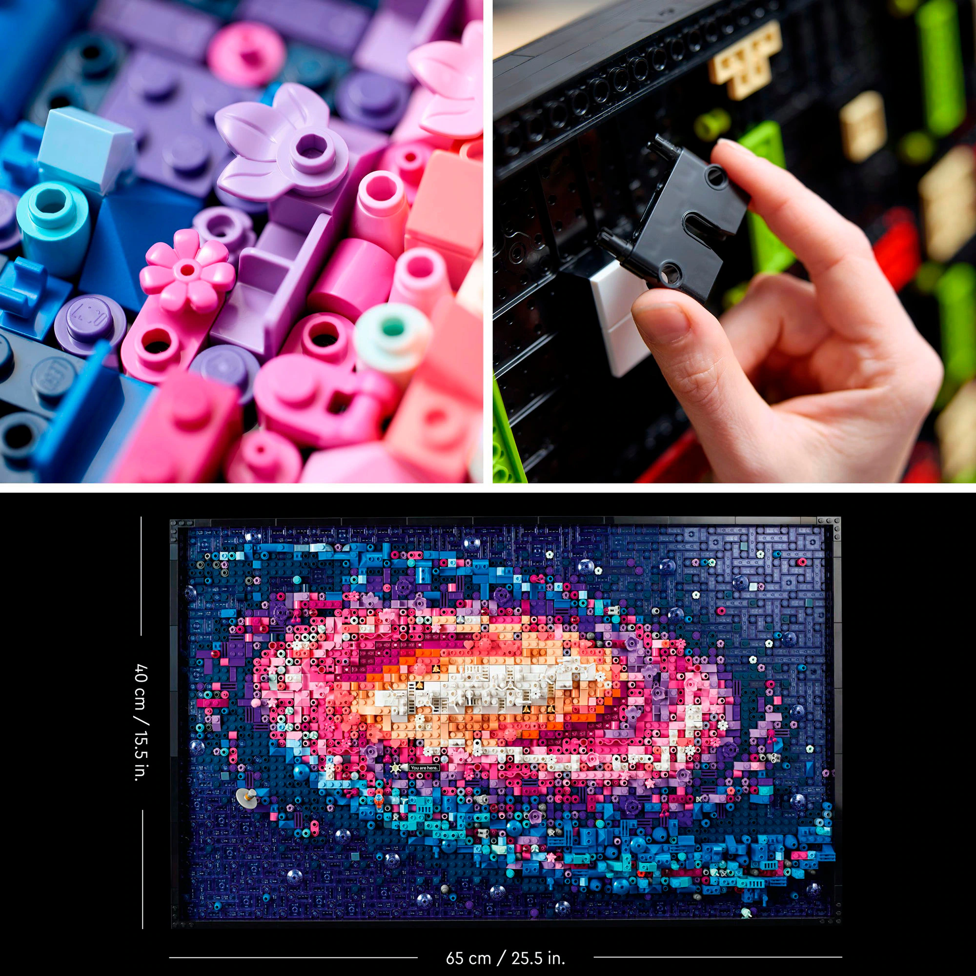 LEGO Konstruktionsspielzeug Art Die Milchstraßen-Galaxie
