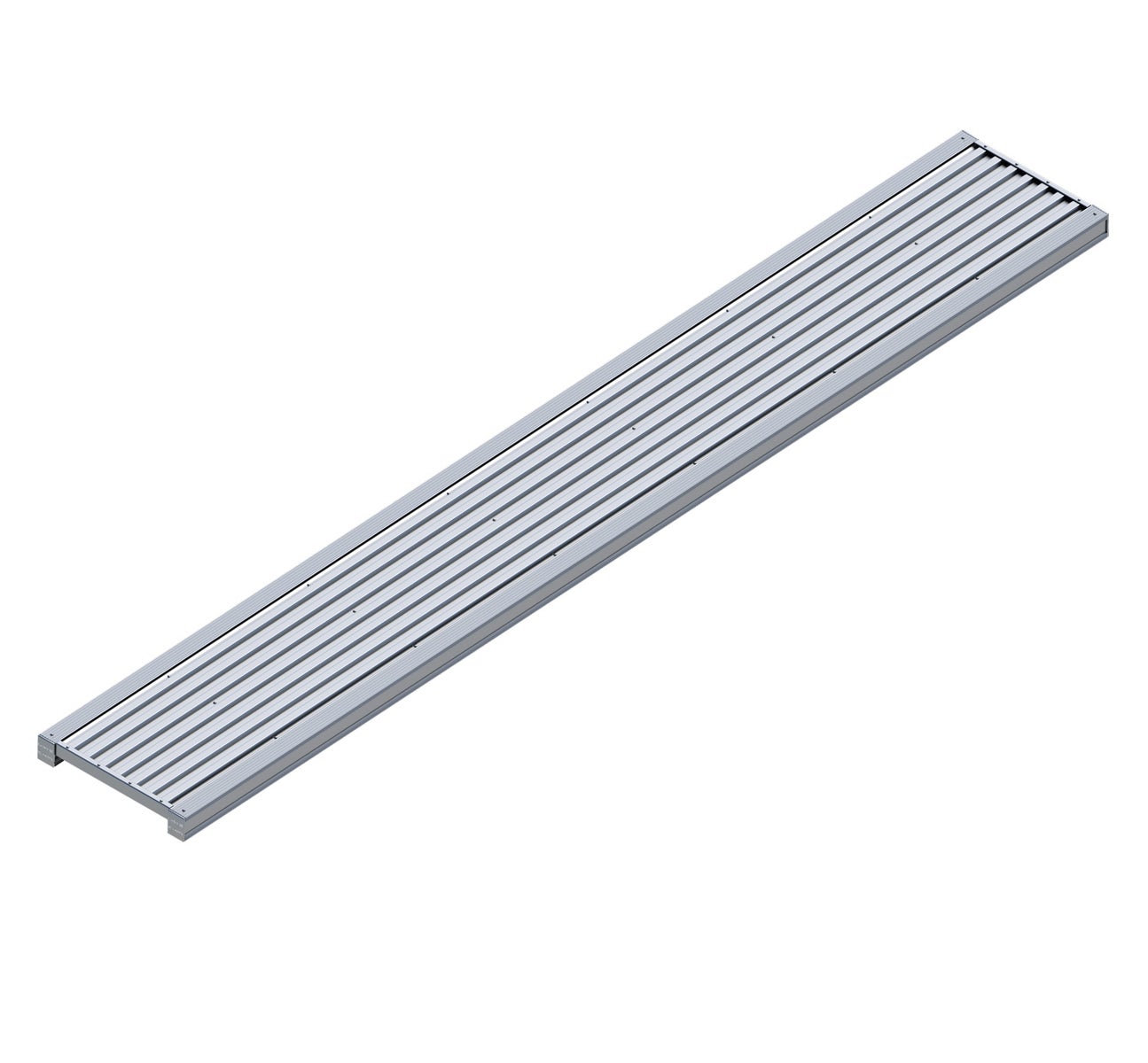 Layher aluminium steiger 600 4,12m lengte
