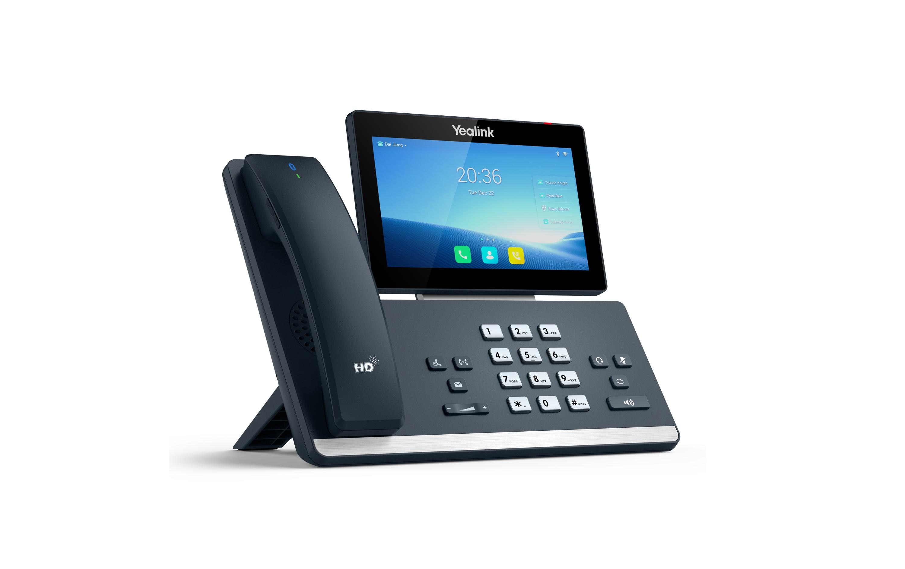 Tischtelefon T58W Pro Grau<br>Elite-Desktop-Kollaborationsgerät