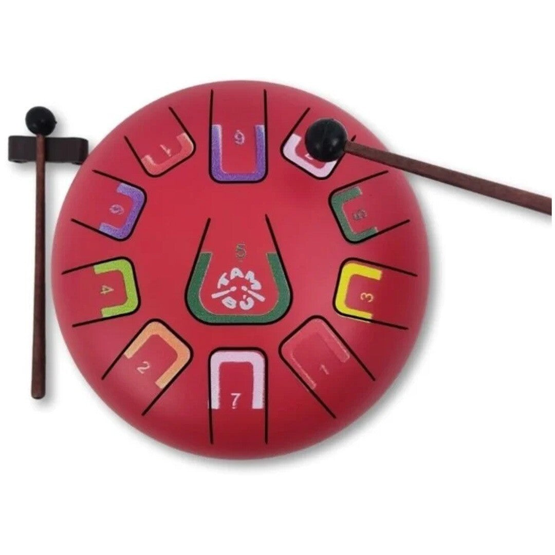 Tambu tongtrommel - scarlet sunset - Ø20 cm