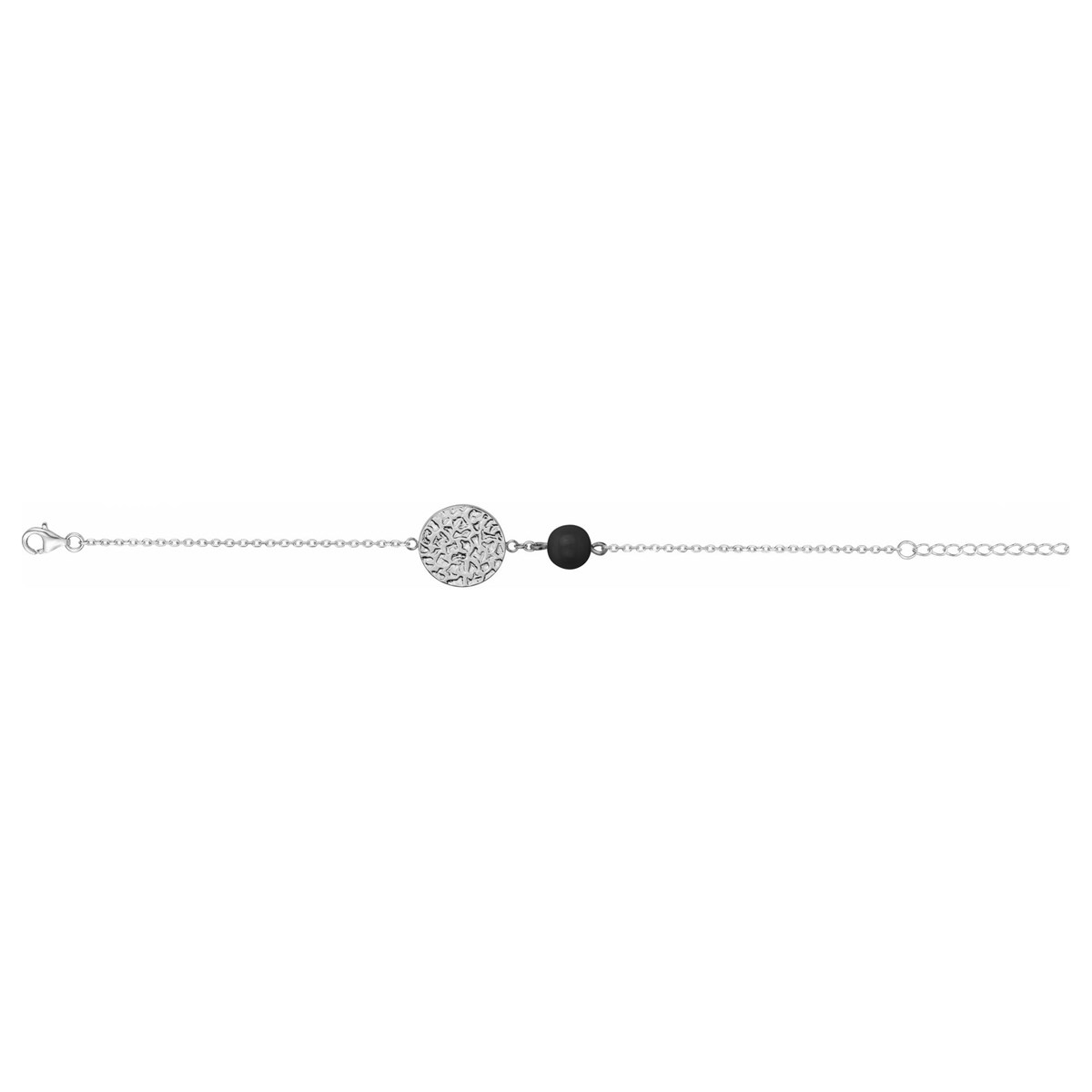 Bracelet souple mono-motif en Acier