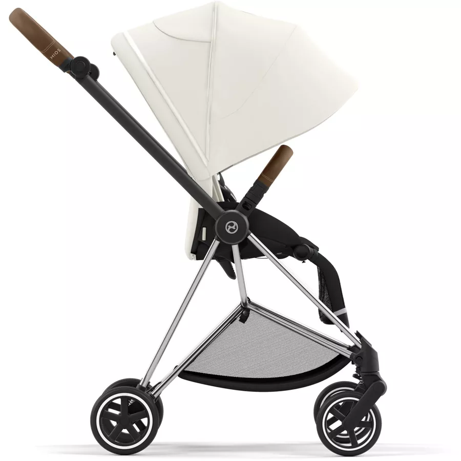 cybex PLATINUM Kombikinderwagen New Mios Chrome Brown Off White