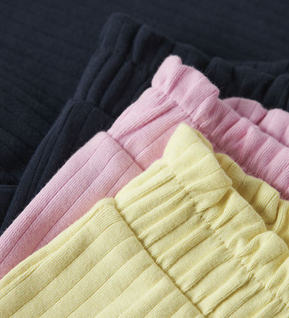 Name It Shorts - Rib - NmfSurajali - 3er-Pack - Pink Zuckerguss/