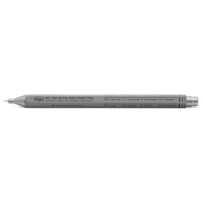 Gelroller Aluminium, Grau