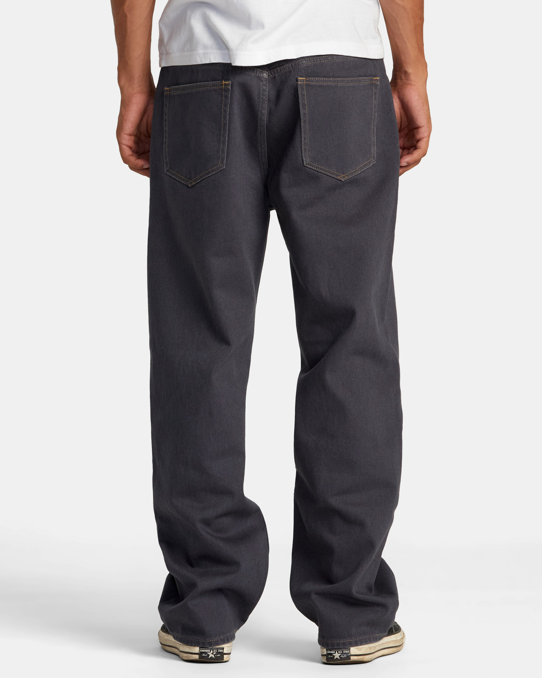 Rvca Skate Denim Garage Blue