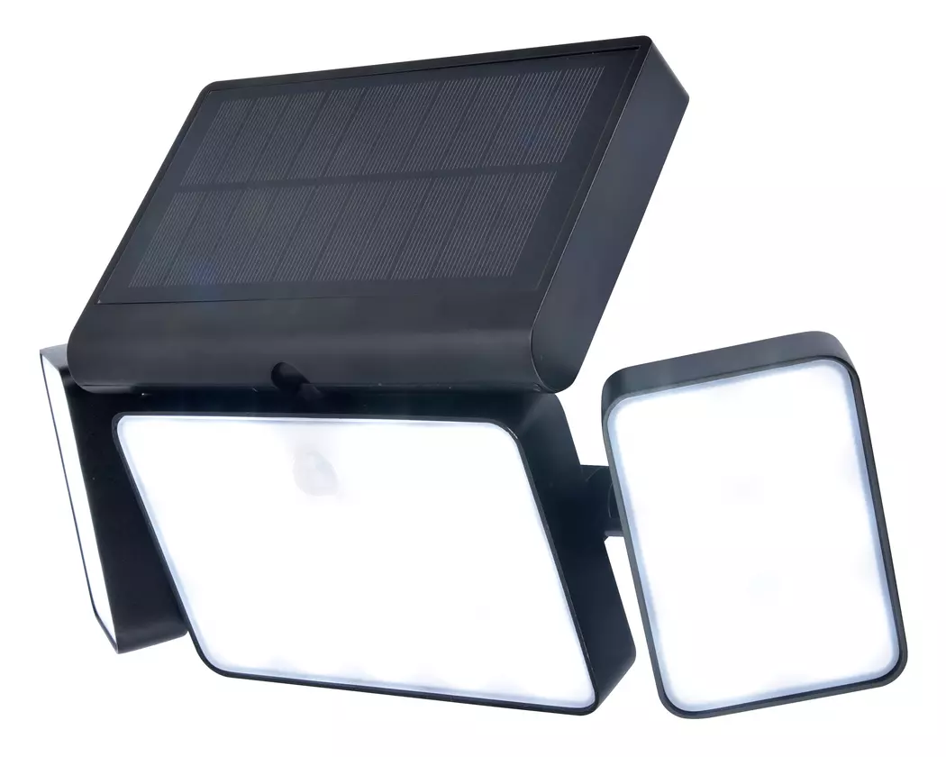 LED-Außensolarwandleuchte Tuda