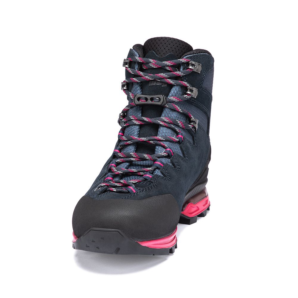 Hanwag MAKRA TREK GTX - Chaussures randonné Femme navy/pink