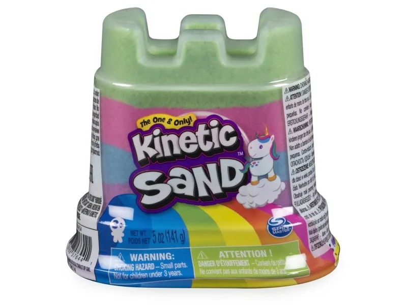 Kinetic Sand Rainbow Unicorn Castle - Assorteret