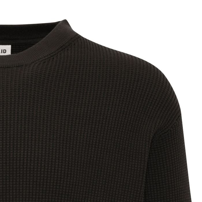 Solid Hami Knit Sweater Heren