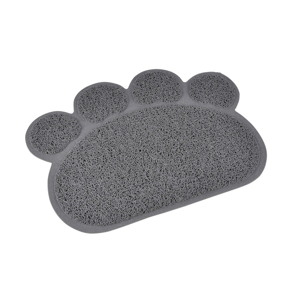 Tapis litière PATTOU gris 30x40cm