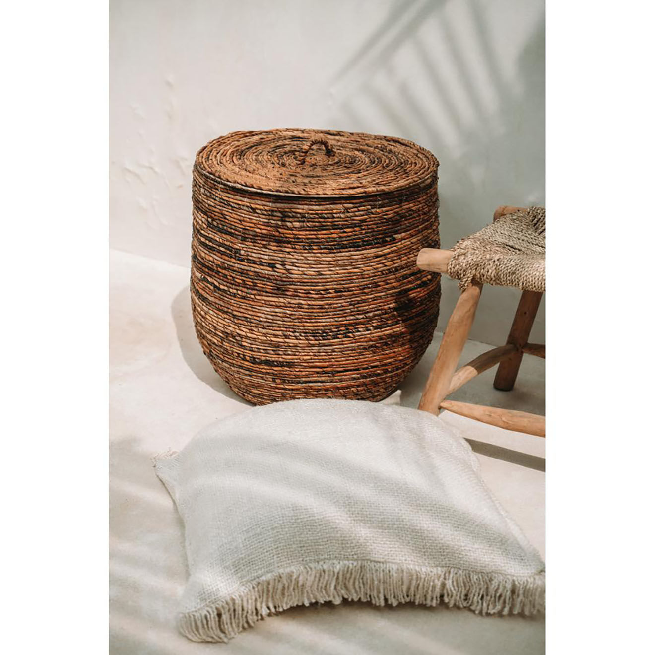 Bazar Bizar Housse de coussin Oh My Gee crème - 60x60 cm