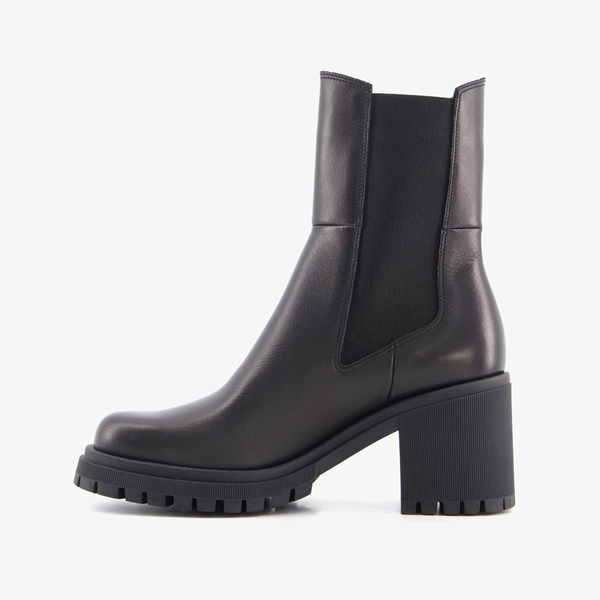 Harper leren dames boots zwart