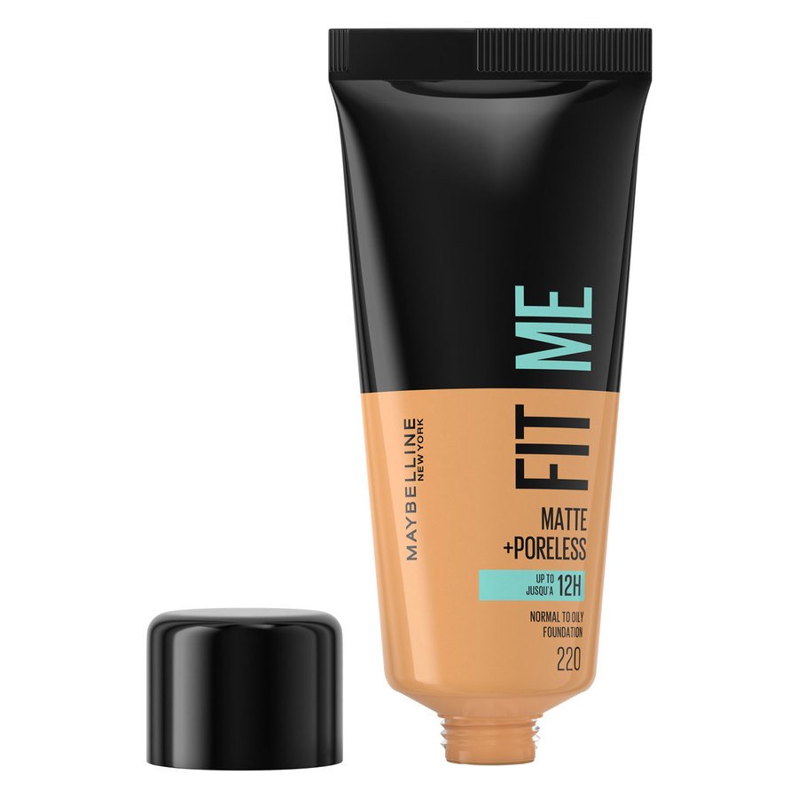 Maybelline New York Fit Me Matte + Poreless Foundation 220 Natural Beige 30ml