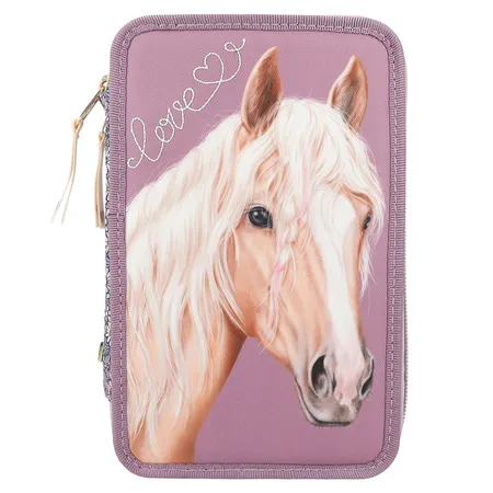 Depesche Miss Melody 3-Fach Federtasche FLOWERFIELD