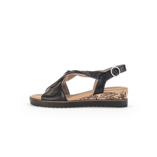 Gabor Lammnappa Sandaler, Black, 40.5