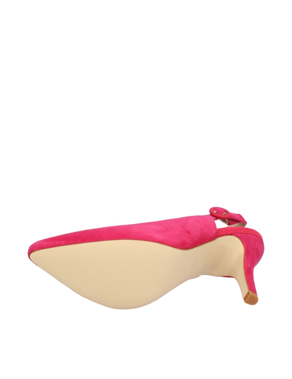 Veloursleder Slingpumps