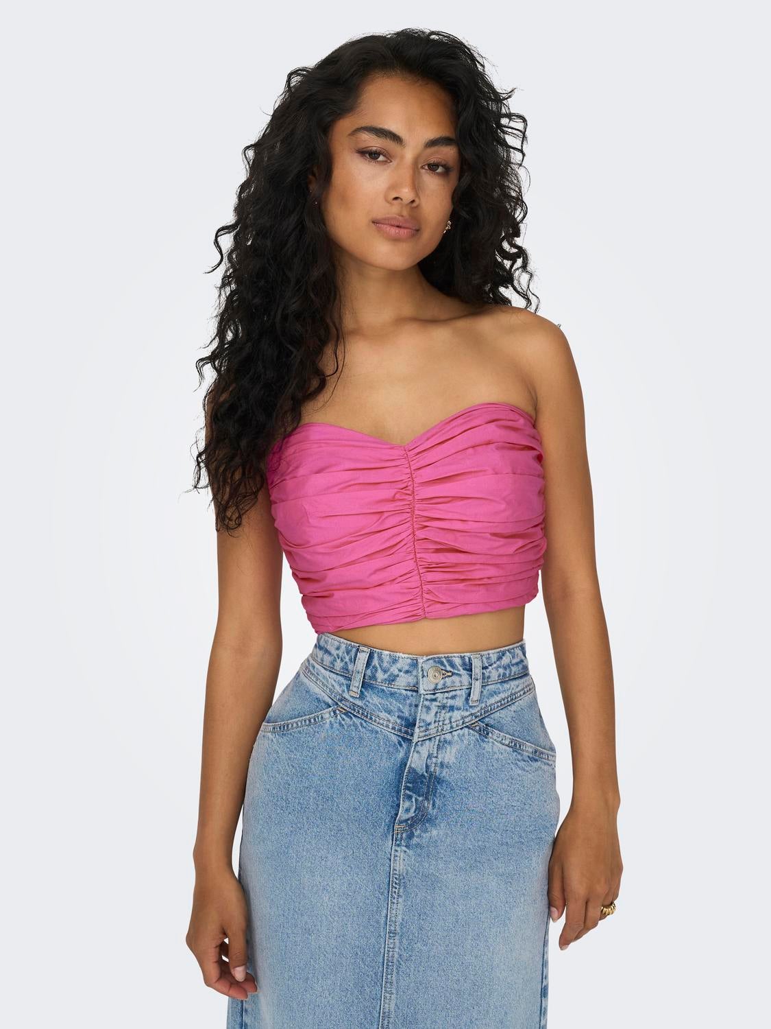 ONLMICHELLE Top Fuchsia Purple