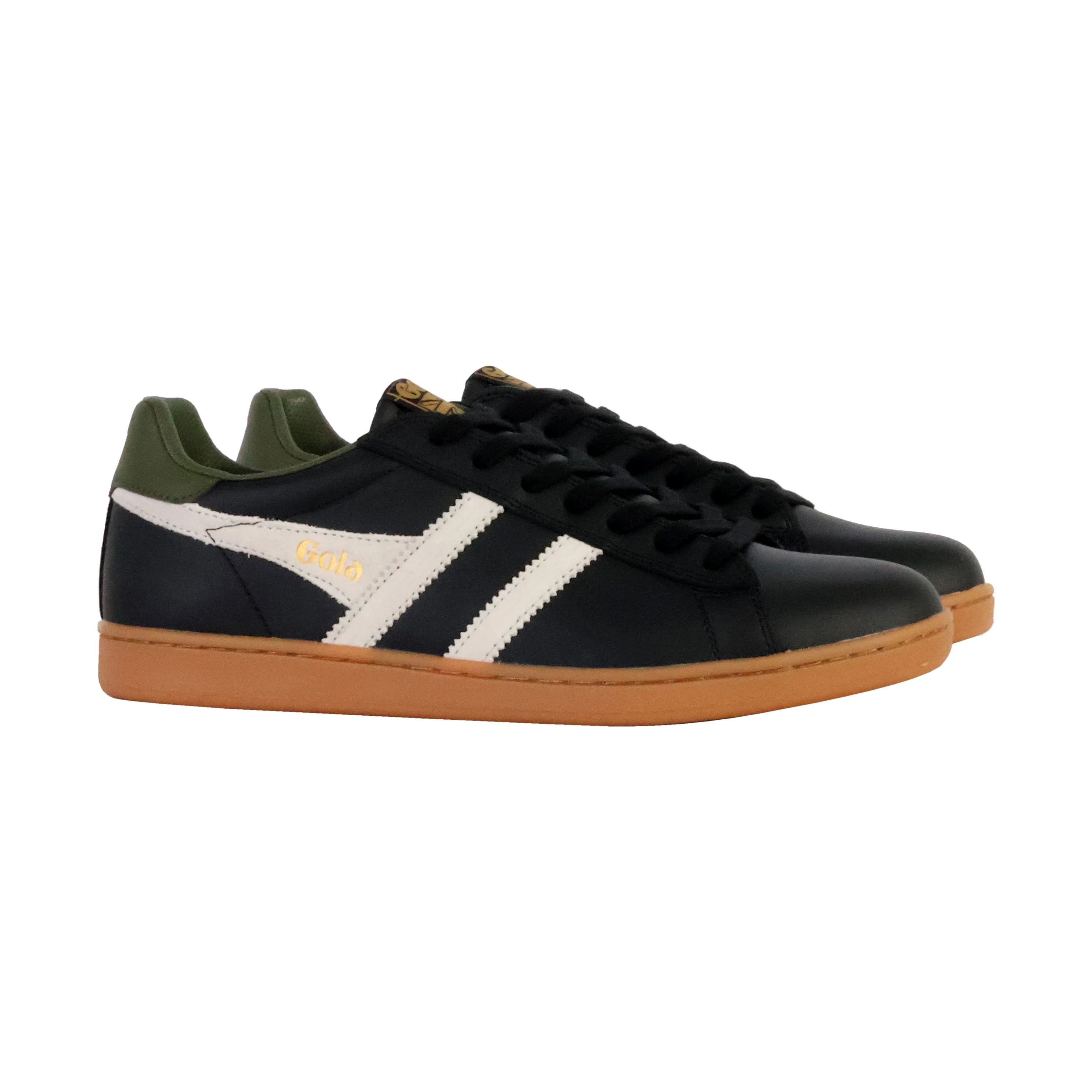 Basket basse cuirequipe ii leather | Noir