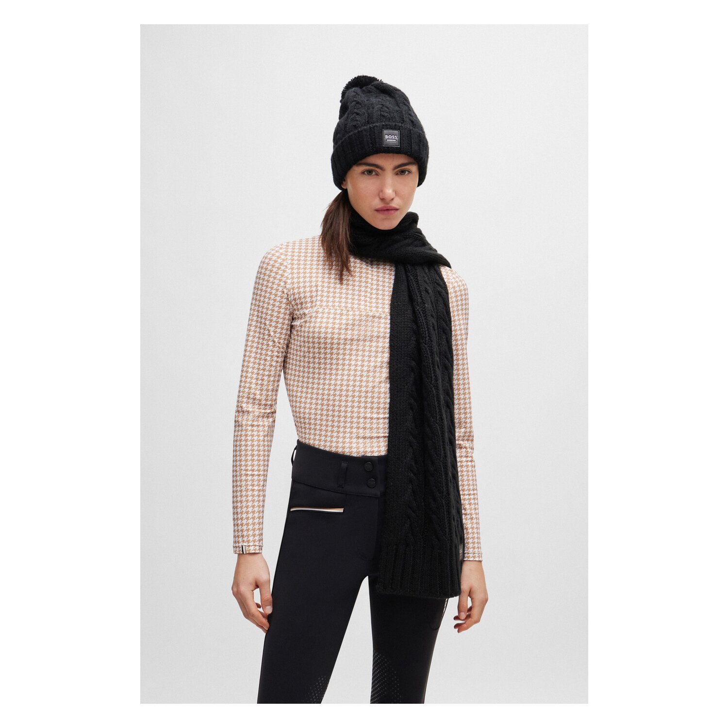 BOSS EQUESTRIAN Schal  - black - one size