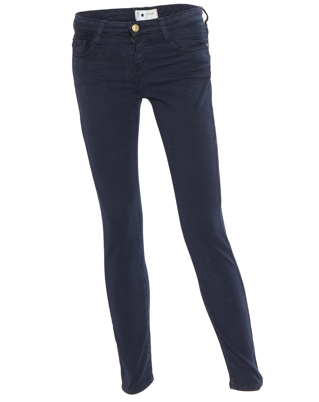 Acquaverde Jean slim 7/8 Scarlett bleu marine