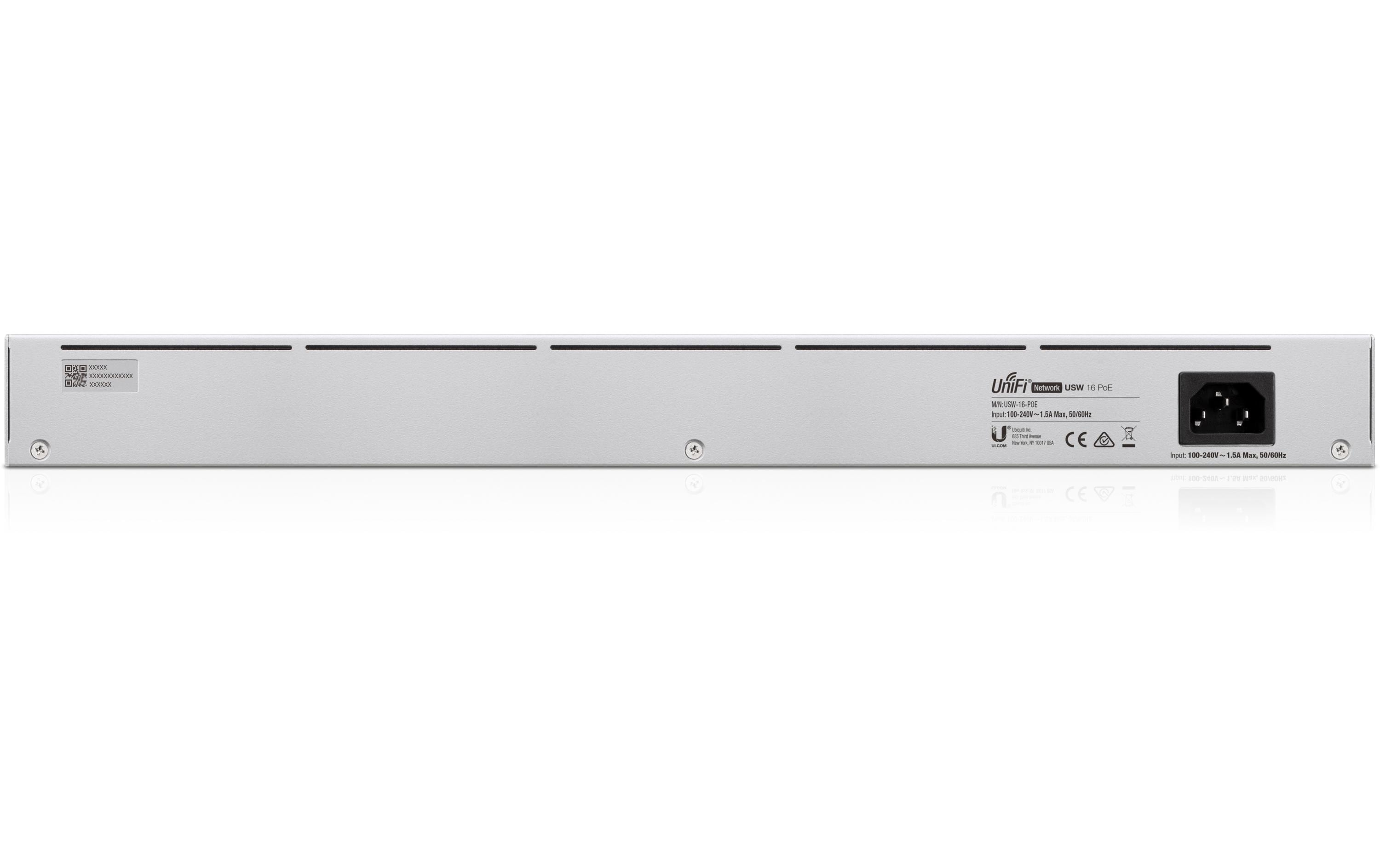 PoE+ Switch UniFi USW-16-POE Gen2 18 Port<br>Cloud-Managed