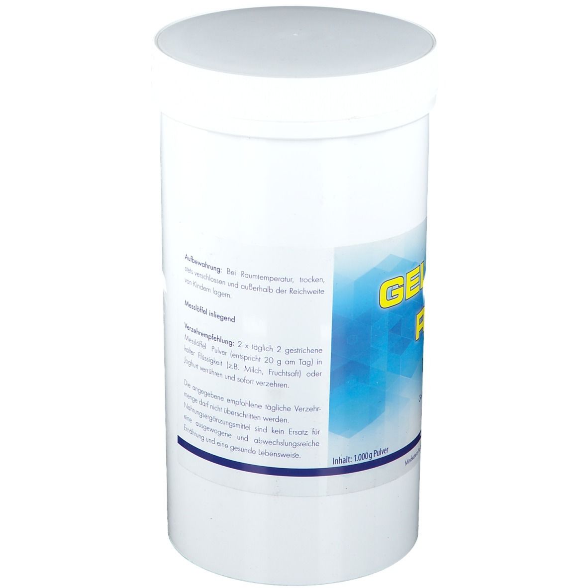 Gelatine Rind Pulver
