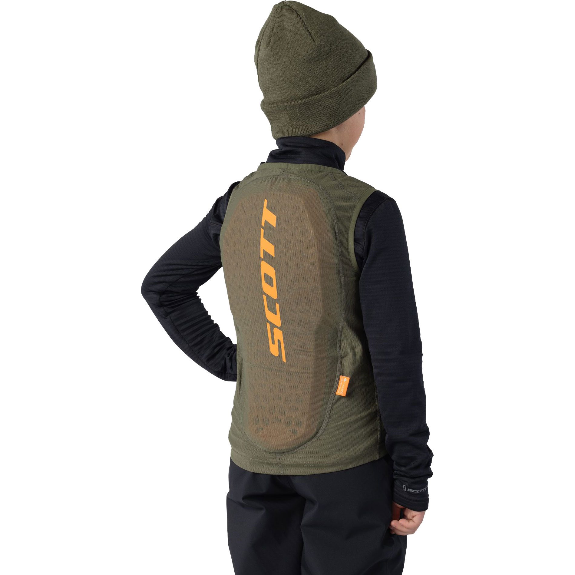 Scott Airflow Junior Protektorweste Kinder douglas green
