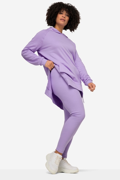Leggings, Tight Fit, Rippjersey, Elastikbund