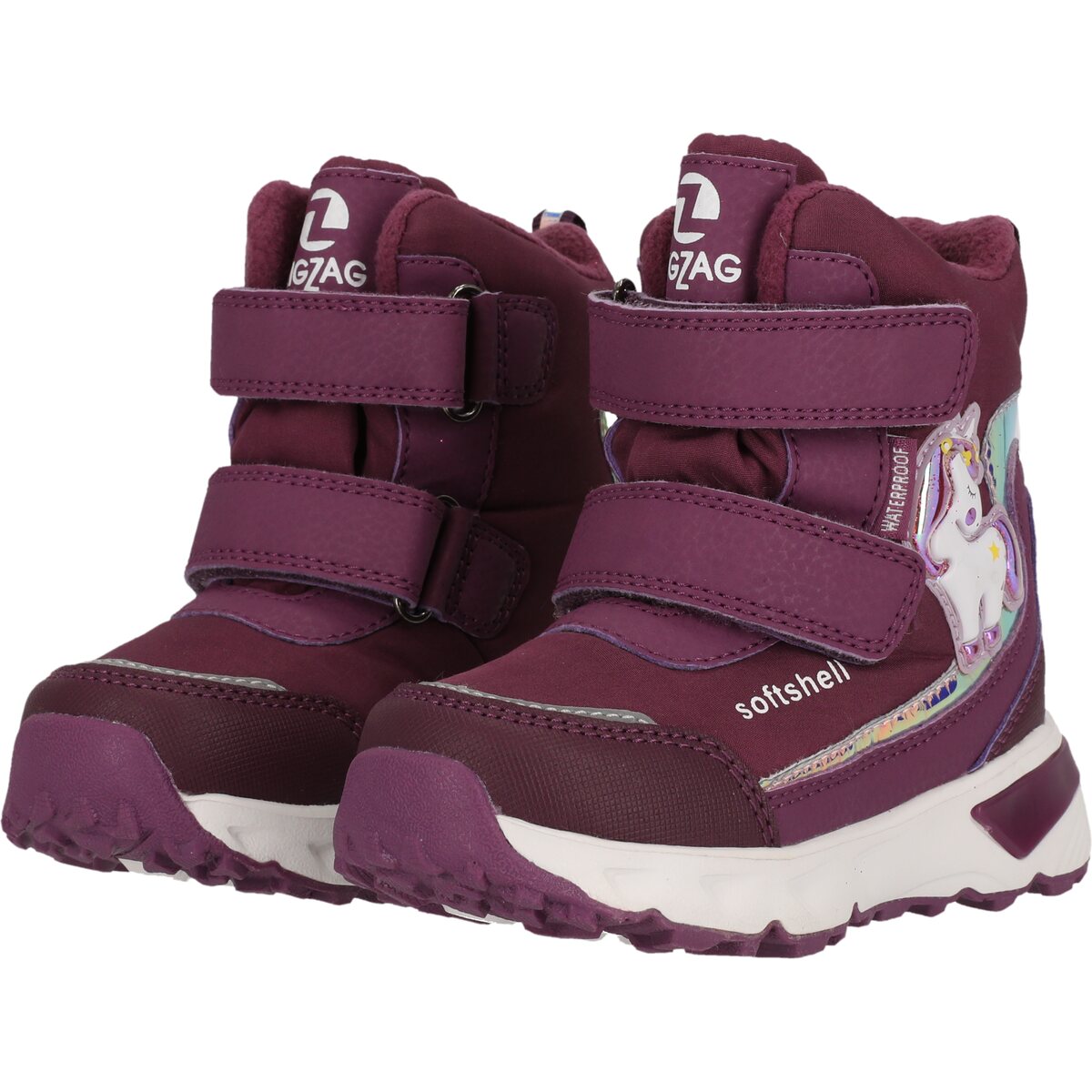 ZigZag Hidol WP Velcro Vinterstøvler M/Lys Børn