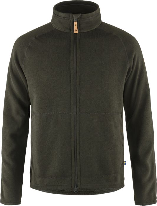 Övik Fleece Zip Sweater Men fleece