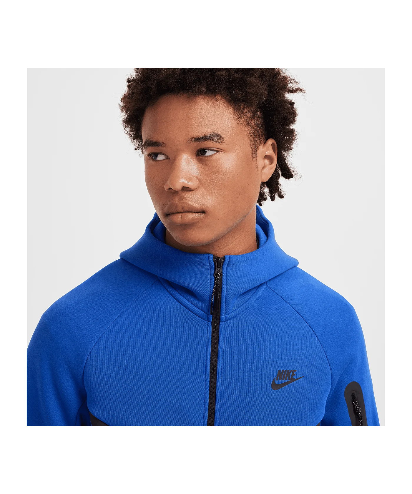 Nike Tech Fleece Hoody Blau F480