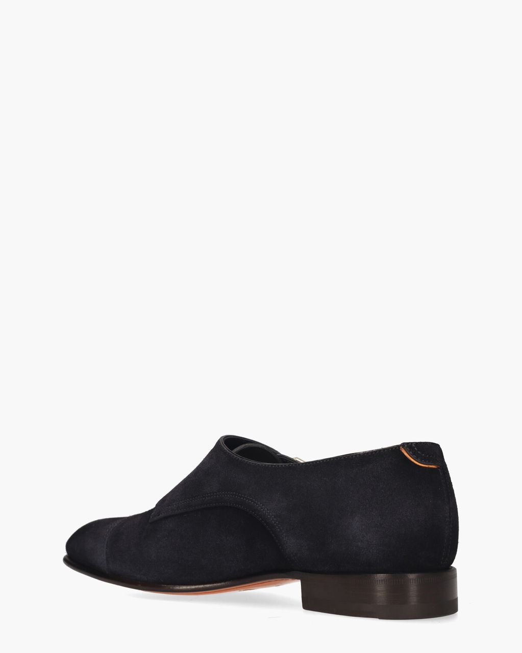 Santoni 19027 Donkerblauw Heren Gespschoenen