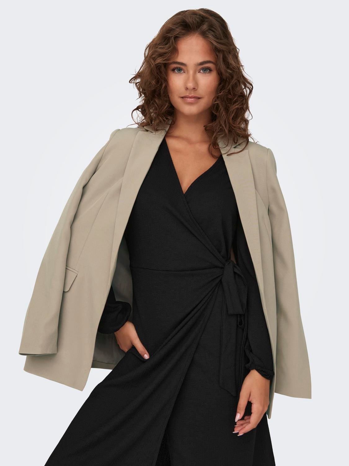 ONLELLY Blazer Silver Mink